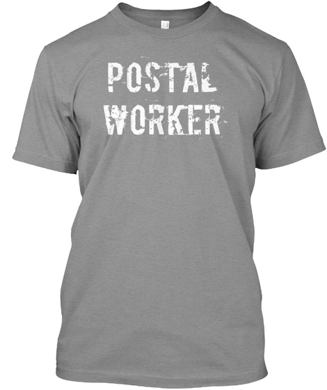 Postal Worker Athletic Heather T-Shirt Front