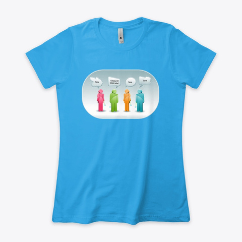 12 Toilets Housekeeping Lady Gifts Turquoise T-Shirt Front