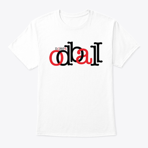 Odball White T-Shirt Front