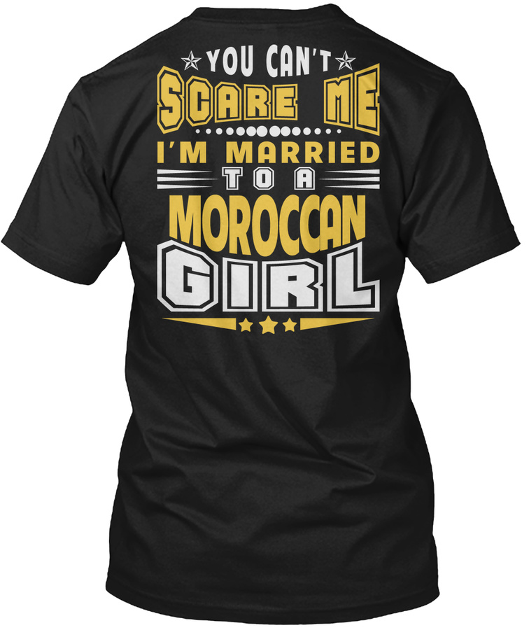 YOU CANT SCARE ME MOROCCAN GIRL T-SHIRTS Unisex Tshirt
