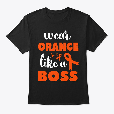 Wear Like Boss Von Willebrand's Disease Black áo T-Shirt Front