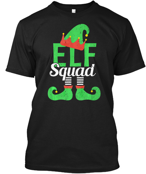 Elf Squad - Funny Christmas Lazy Hallowe