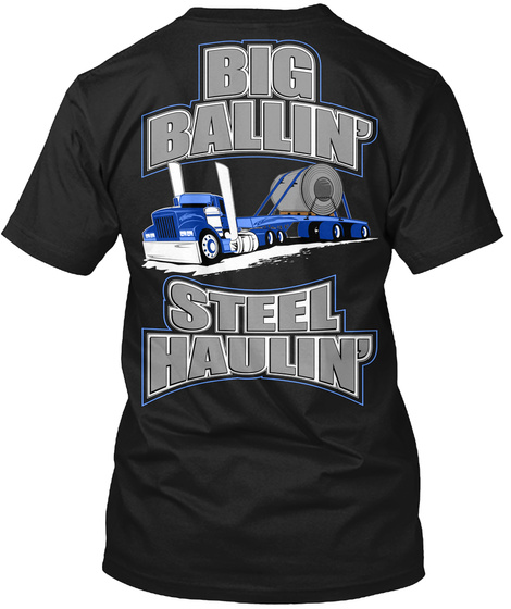 Truck Driver Flatbed Steel Hauler
