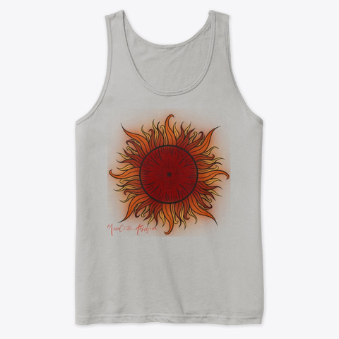 Traditional Sun  Athletic Heather T-Shirt Front