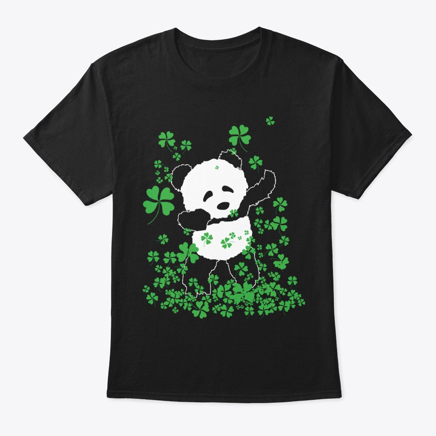 Baby Panda Dab Dance Shamrock Dabbing Unisex Tshirt