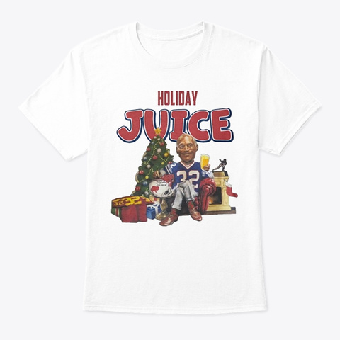 Holiday Juice White T-Shirt Front