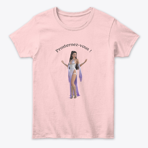 T Shirt De Déesse Light Pink T-Shirt Front