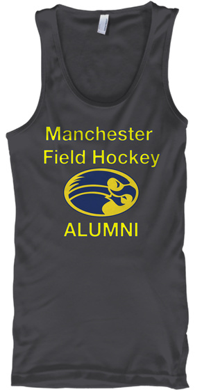 Manchester Field Hockey Alumni Charcoal T-Shirt Front