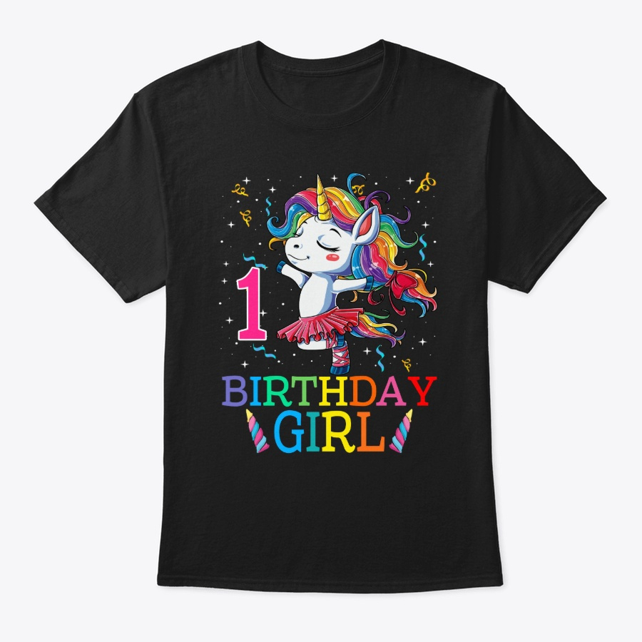 1 Year Old 1st Birthday Party Girl Unisex Tshirt