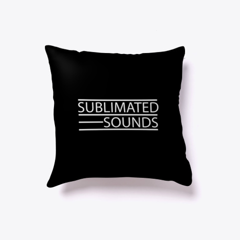 Sublimated Sounds Black T-Shirt Front