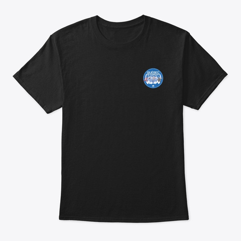 Québec Airshow Black áo T-Shirt Front