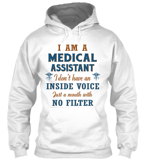 Medical Assistant Mouth with no Filter Unisex Tshirt