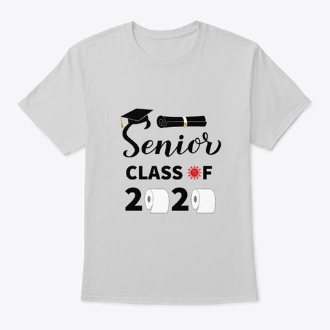Senior 2020 Light Steel T-Shirt Front