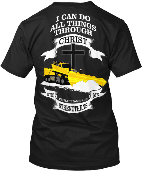 Snow Plow All Things Through Christ