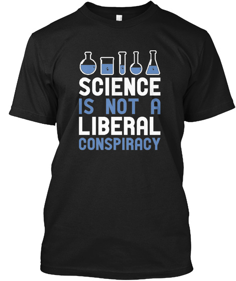 Science28 Black T-Shirt Front
