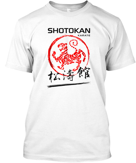 Shotokan Karate Tiger Martial Arts Tshir