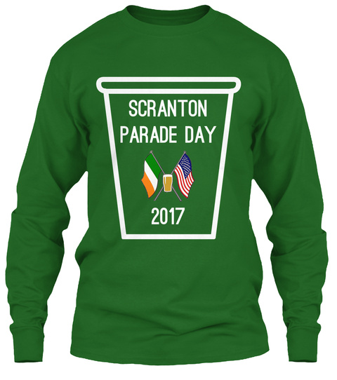 Scranton Parade Day 2017 Irish Green T-Shirt Front