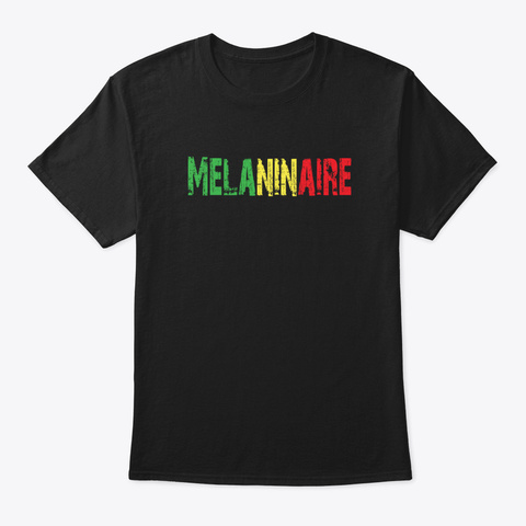 Melaninaire Kl5ec Black T-Shirt Front