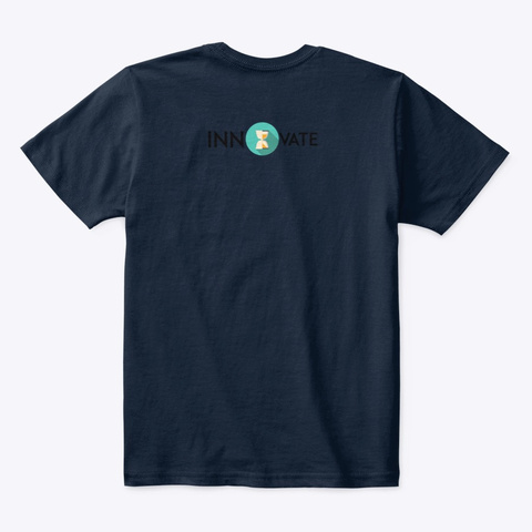 Sloth Rule New Navy T-Shirt Back