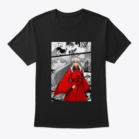 🎁 ✔️ Comic Wolf 😍 Black T-Shirt Front