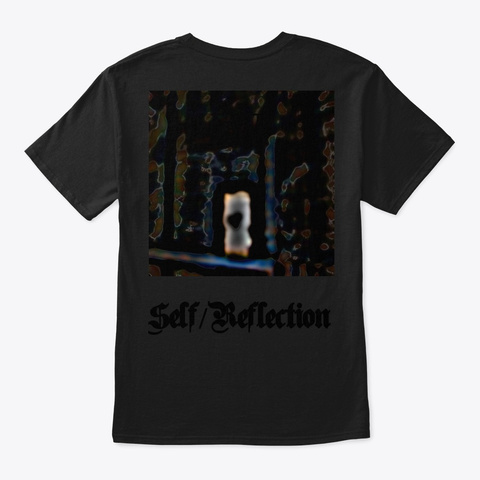 Self / Reflection Black áo T-Shirt Back