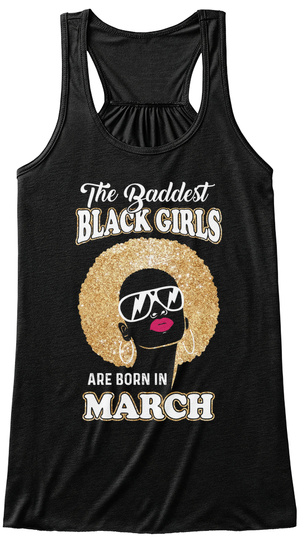 Baddest Black Born In March Shirt