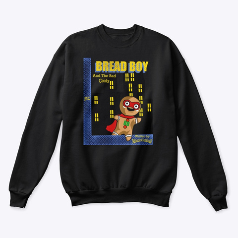 Bread Boy Black T-Shirt Front