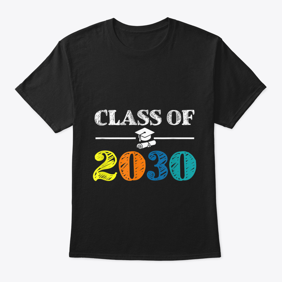 Class Of 2030 Shirt First Day Of School Unisex Tshirt