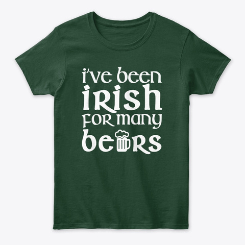 i have been Irish for many beers Unisex Tshirt
