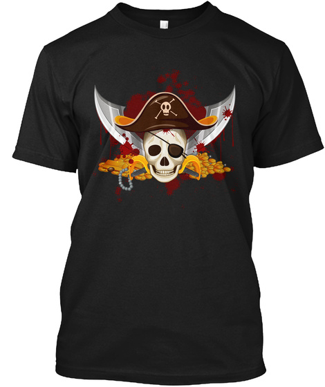 The Pirate! Limited Edition Black T-Shirt Front