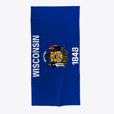 Flag Of Wisconsin Standard Kaos Front