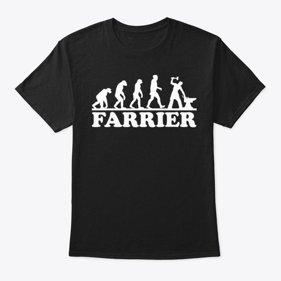 Funny Farrier Evolution Unisex Tshirt