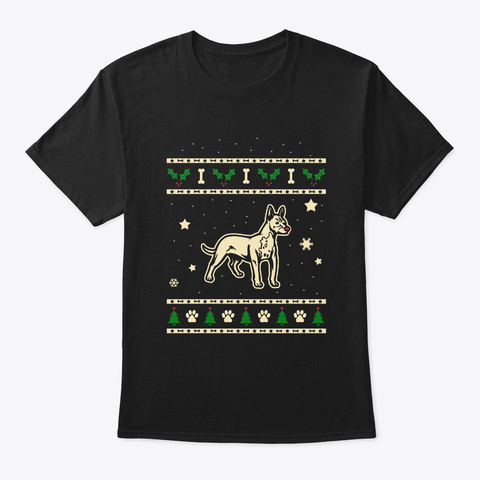 Christmas Mexican Hairless Gift Black T-Shirt Front