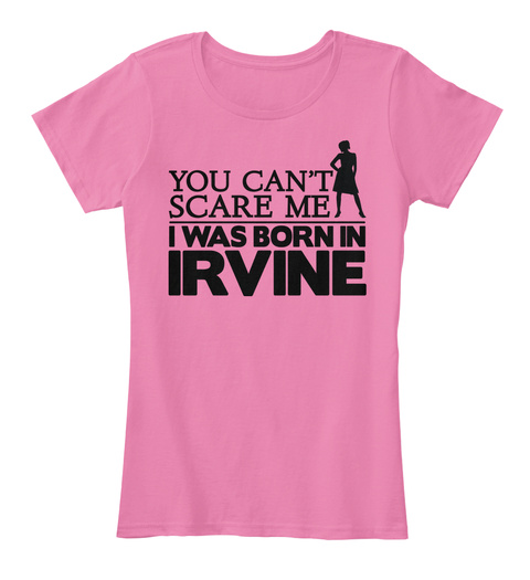 Irvine True Pink T-Shirt Front