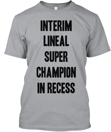 Interim
Lineal
Super
Champion
In Recess Heather Grey T-Shirt Front