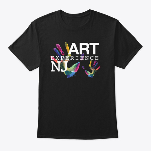 Art Experience Nj Black T-Shirt Front