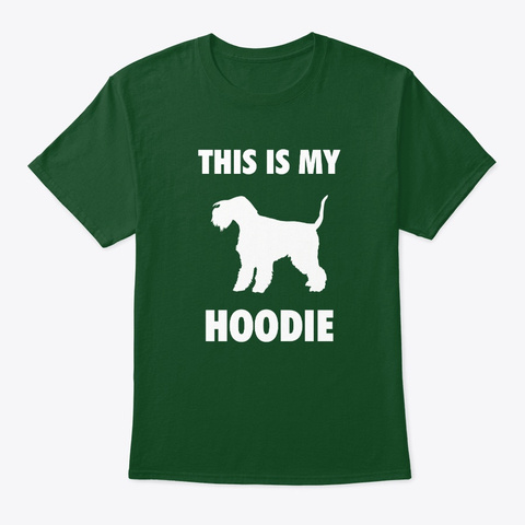 This Is My Lakeland Terrier Deep Forest T-Shirt Front