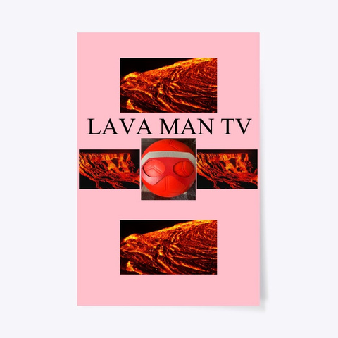 Lava Man Tv Poster Pink T-Shirt Front