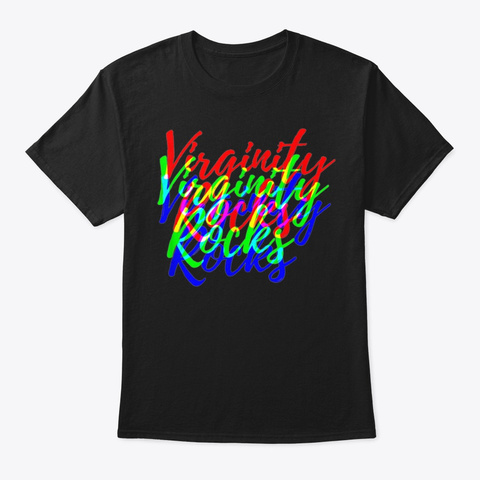 Virginity Rocks Retro Vintage Rgb
