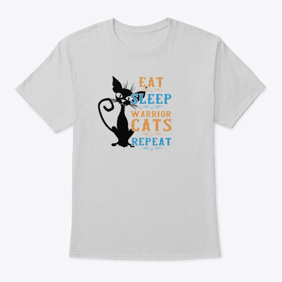 Eat Sleep Warrior Cats T-Shirt Unisex Tshirt