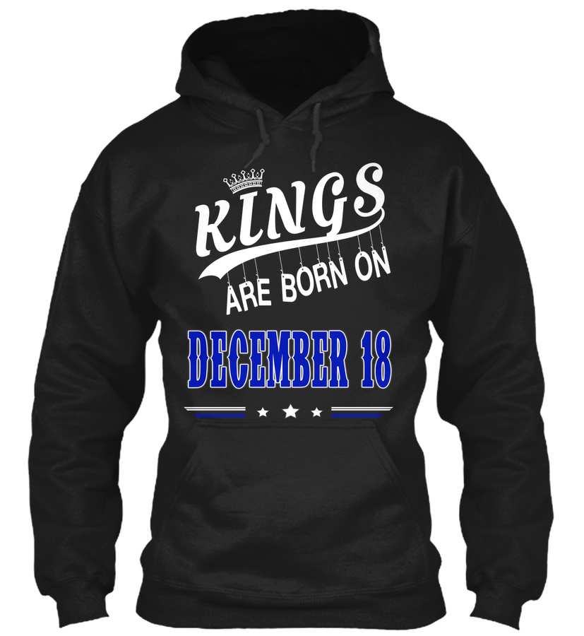 Kings are born on December 18 Unisex Tshirt
