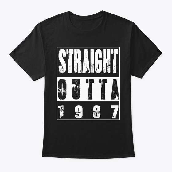 Straight Outta 1987 31st Birthday Products