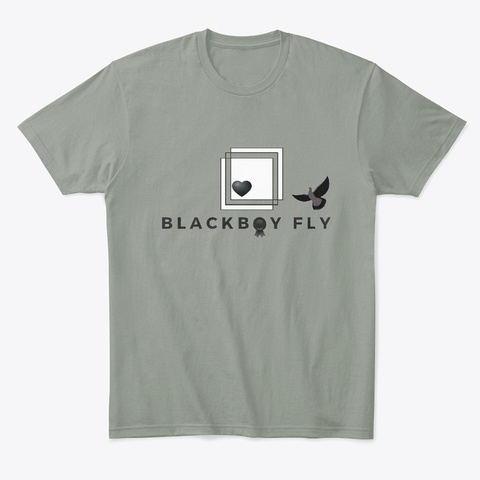 Blackboy Grey T-Shirt Front