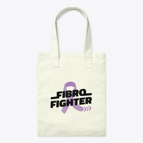 Fibro Fighter Natural T-Shirt Front