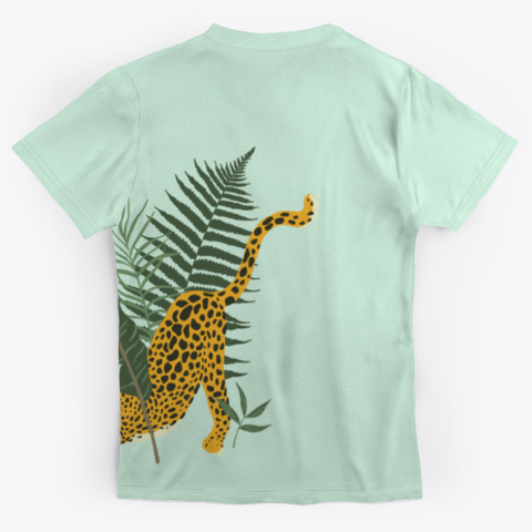 My Inner Jungle For Coffee Mint Kaos Back