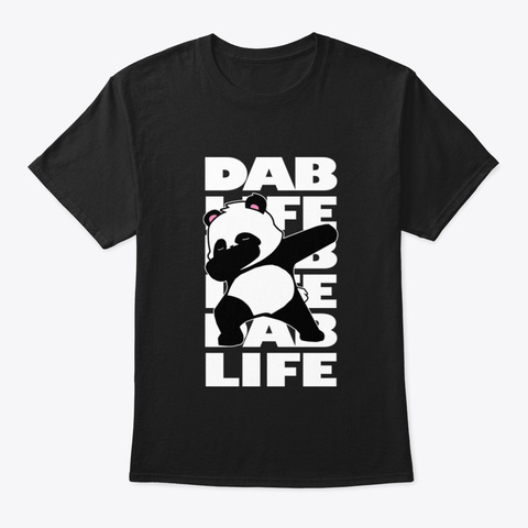 Dab Life Black Camiseta Front
