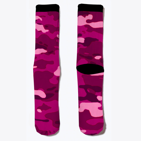 Military Pink Camouflage Standard Kaos Front