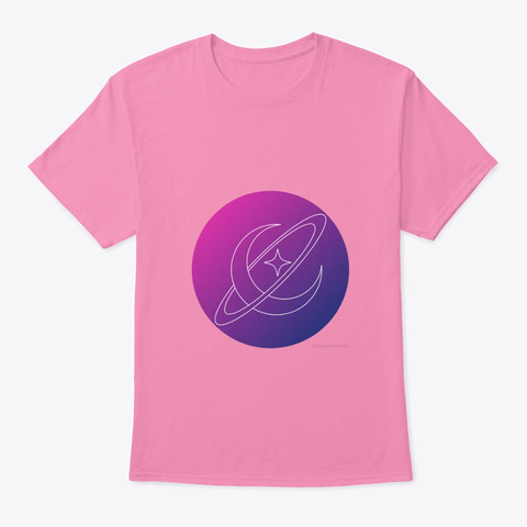 Astraa Nomical Channel Points Pink T-Shirt Front