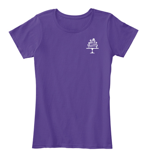 Limited Edition "Decorate It" Back Style Purple T-Shirt Front
