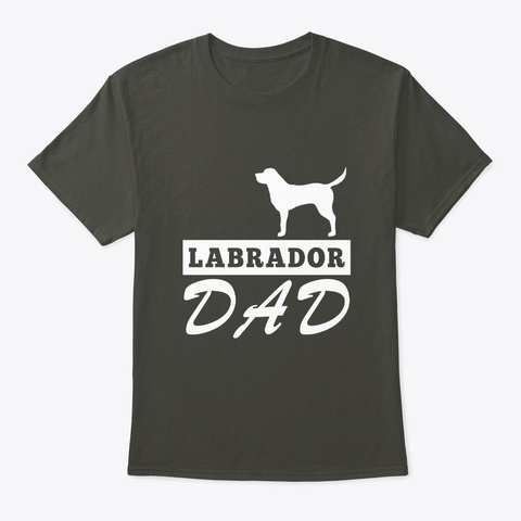Labrador Silhouette Dad Below